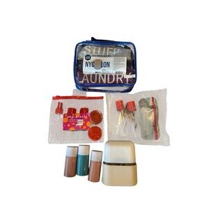 Large Lot Travel Accessories Bags & Containers 17 Pieces Poparazzi +